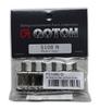 GOTOH Saddle Set S108-N Pressed 10.8mm Pitch Nickel 6pcs PS108N/D