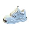 22. Explosive retro design thick-soled heightening board shoes can be worn in all seasons of the new high-end leisure sub