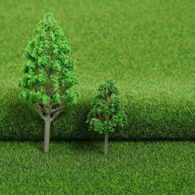 Artificial Grass Fake Grass Mat Realistic Grass Microlandscape Mat Fairy Garden Greenery Mat for Doll Mansion
