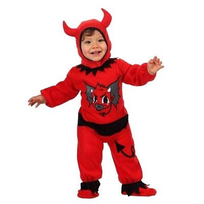 Fantasia para bebê diabo Halloween Fantasia festa bebê 6-12 meses