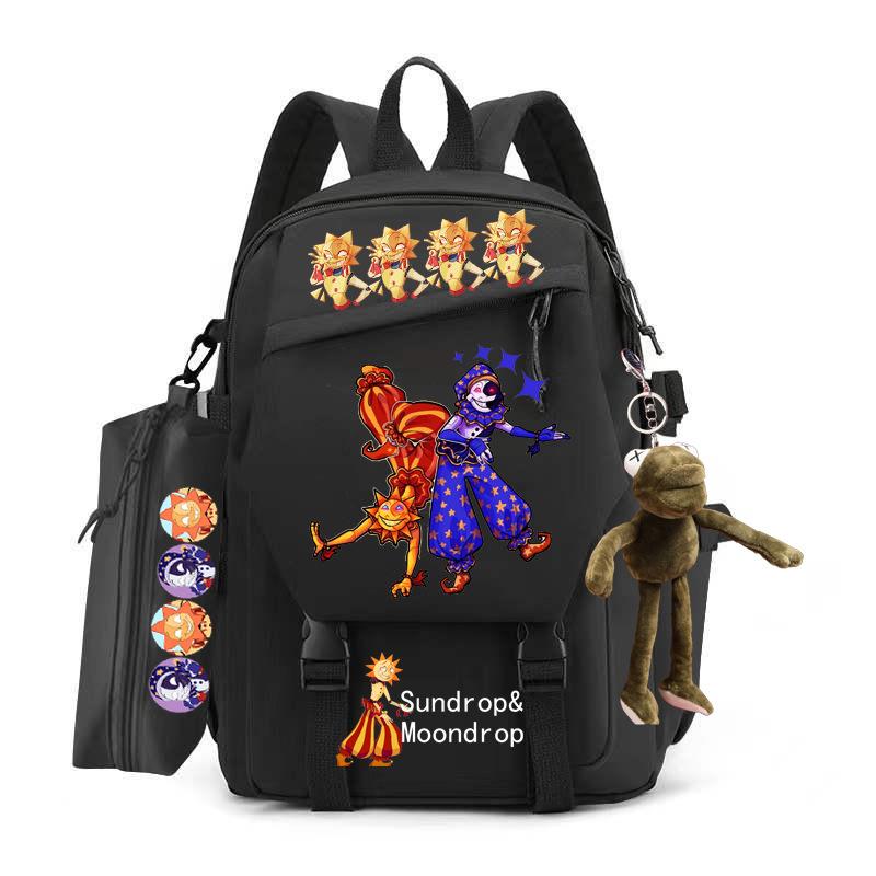 Cross-border new junior high school high-quality large-capacity casual backpack fashionable men's and