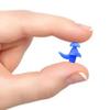 1 Pair Waterproof Soft Earplugs Silicone Portable Ear Plugs Swimming Accessories Durable Earplugs Classic Delicate Texture