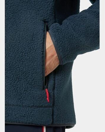 Helly Hansen Men's Panorama Pile Fleece-block Jacket (49460) Panorama Pile Fleece Jacket Navy