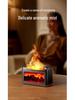 3D Fireplace Aromatherapy Machine: Colorful Flame Essential Oil Diffuser for Home