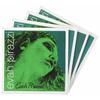 EVAH PIRAZZI Violin String Set (E String: Silvery Steel with Loop End)