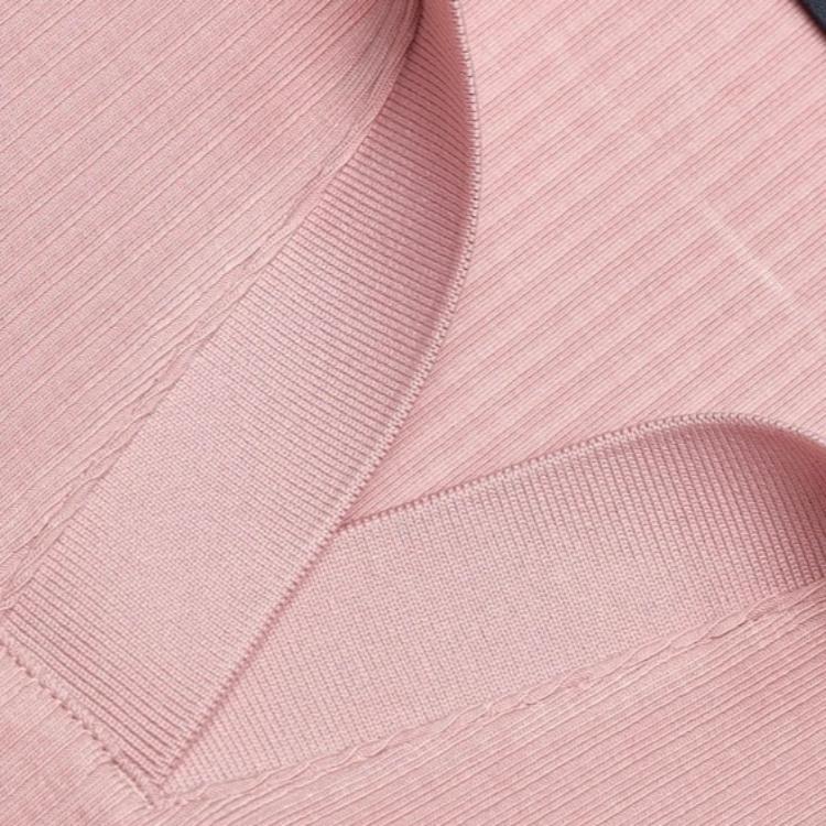 Fila Heritage Letter Print Soft Polo Comfortable Casual Short Sleeve Dress Women Dresses Agar-Pink F11W428317FPK