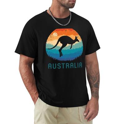 Australia Kangaroo Retro TShirt New Edition Sweat Plain New Gifts and Tshirts Vintage T Shirt Men