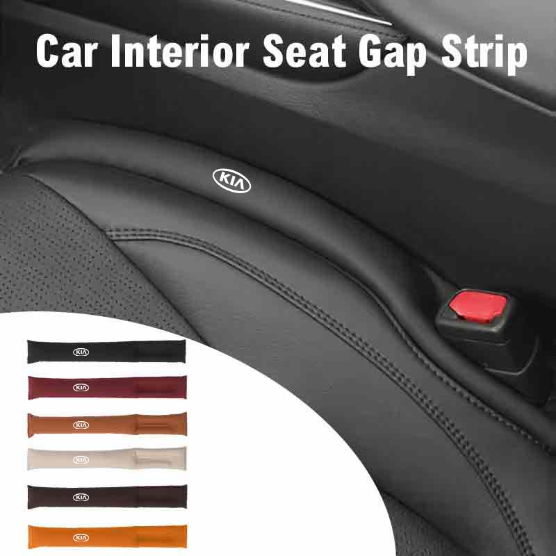 Car Seat Gap Filler Strip Leather Side Seam Anti-Leak Plug Accessories For KIA Rio K5 Sportage Ceed Sorento Picanto Stinger Opti