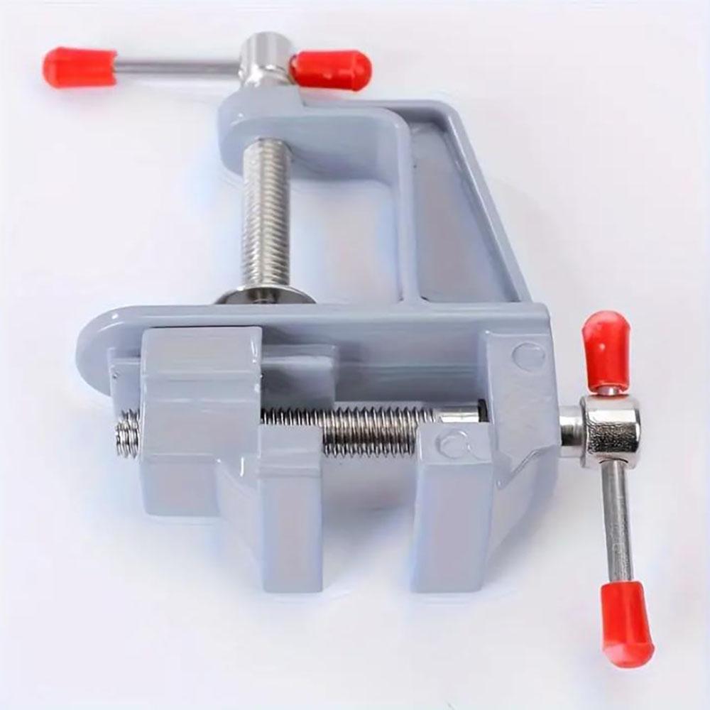 Mini Generic Bench Vise Muliti-Funcational 3.5&quot Aluminum Miniature Small Jewelers Hobby Clamp On Table Flat Pliers Tool Vice