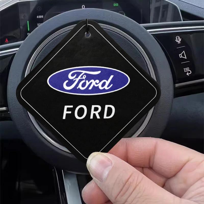 For Ford Focus 2 3 Mondeo Fiesta Ecosport Ranger Kuga Mk3 Car Fragrance Tablets Pendant Car Rearview Mirror Hanging Aromatherapy