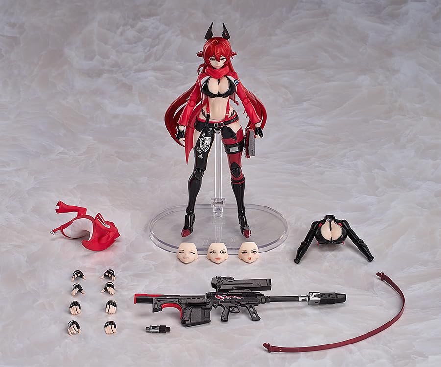 Hyper Body Goddess of Victory NIKKE Red Hood Plastic Painted Articulated Figure Non-scale