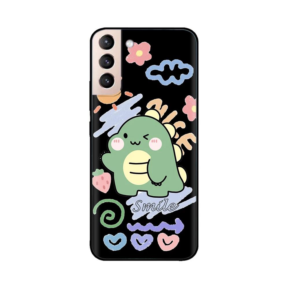 For Samsung Galaxy S21 Plus Case S21 ULTRA Heart-Butterfly Funda For Samsung S21 FE Case S 21 Protection Liquid Silicone Cover
