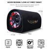 5 Inch Bluetooth 120W 4Ohm Car Audio Active Subwoofer 12V 220 V Hifi Home Auto Motorcycle Loudspeaker with Wooden Cabinet