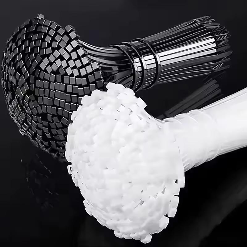 100 Pieces Self Locking Plastic Nylon Cable Tie Fasten Cable Tie Transport Packaging Cable Tie Garden Cable Tie Book Cable Tie
