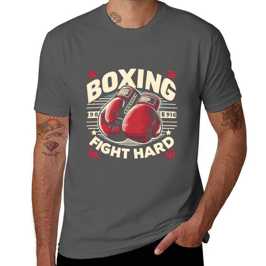 Boxing Hard Fight Tshirt Street Art Print Tee Shirt