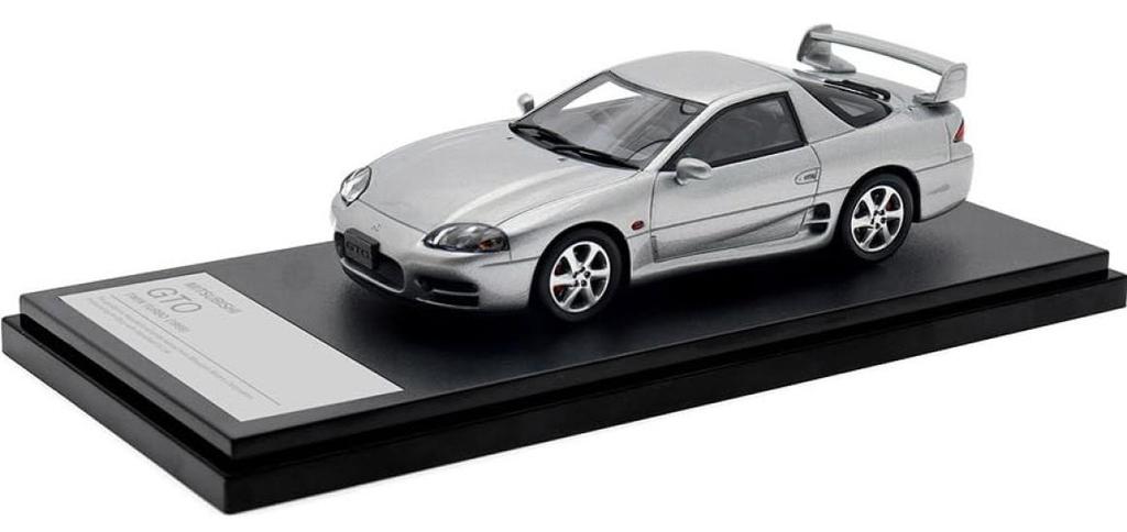 Interallied Hi Story 143 Mitsubishi GTO Twin Turbo (1998) Hamilton Silver Finished Model