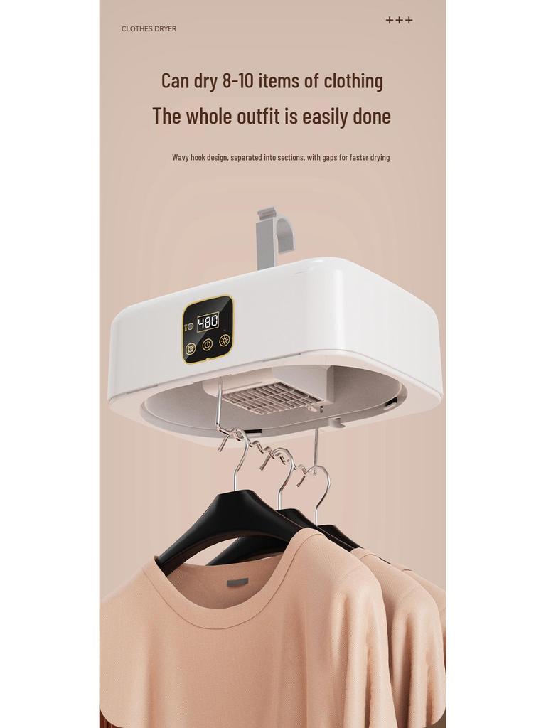 Compact Foldable Clothes and Shoe Dryer Rack