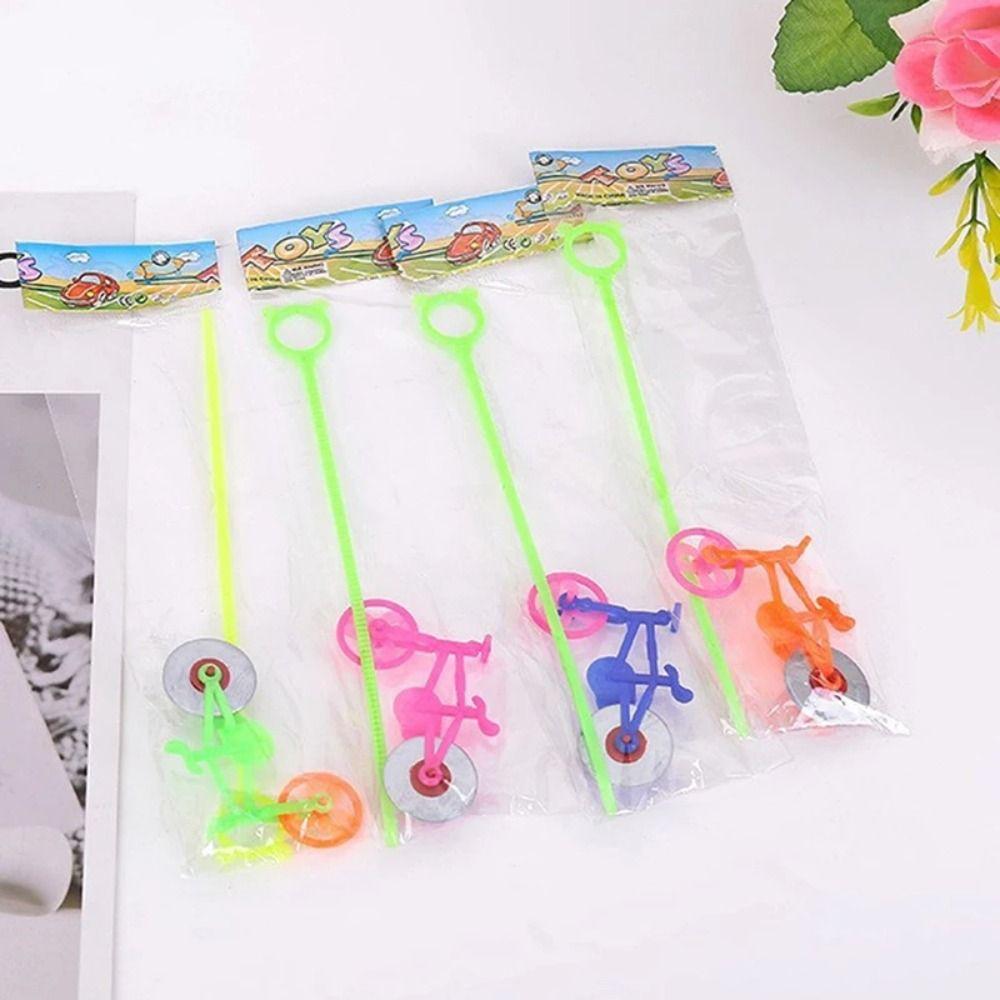 10pcs/set Pull Line Toy Mini Pull Line Bicycles Motorcycles Outdoor Games  Children Gift