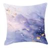 New Dreamy Gold, Pink, Blue and Purple Gradient Color Pillow Back Home Bedroom Bedside Sofa Cushion