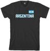 Threadrock Men's Argentina National Team T Shirt Buenos Aires