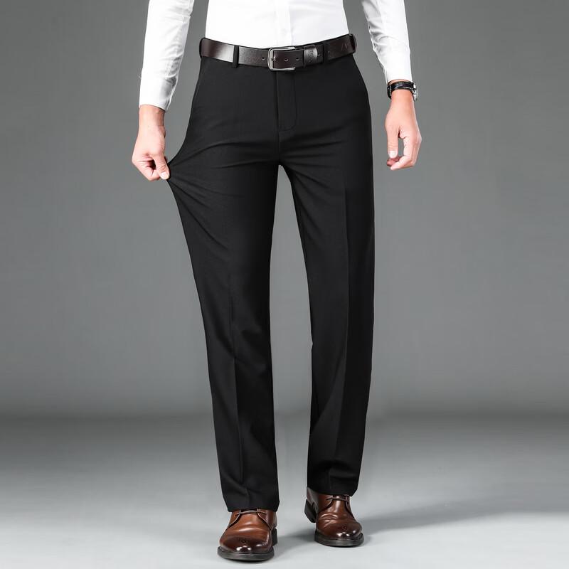 TUCANO Men's Loose Straight Business Casual Trousers
