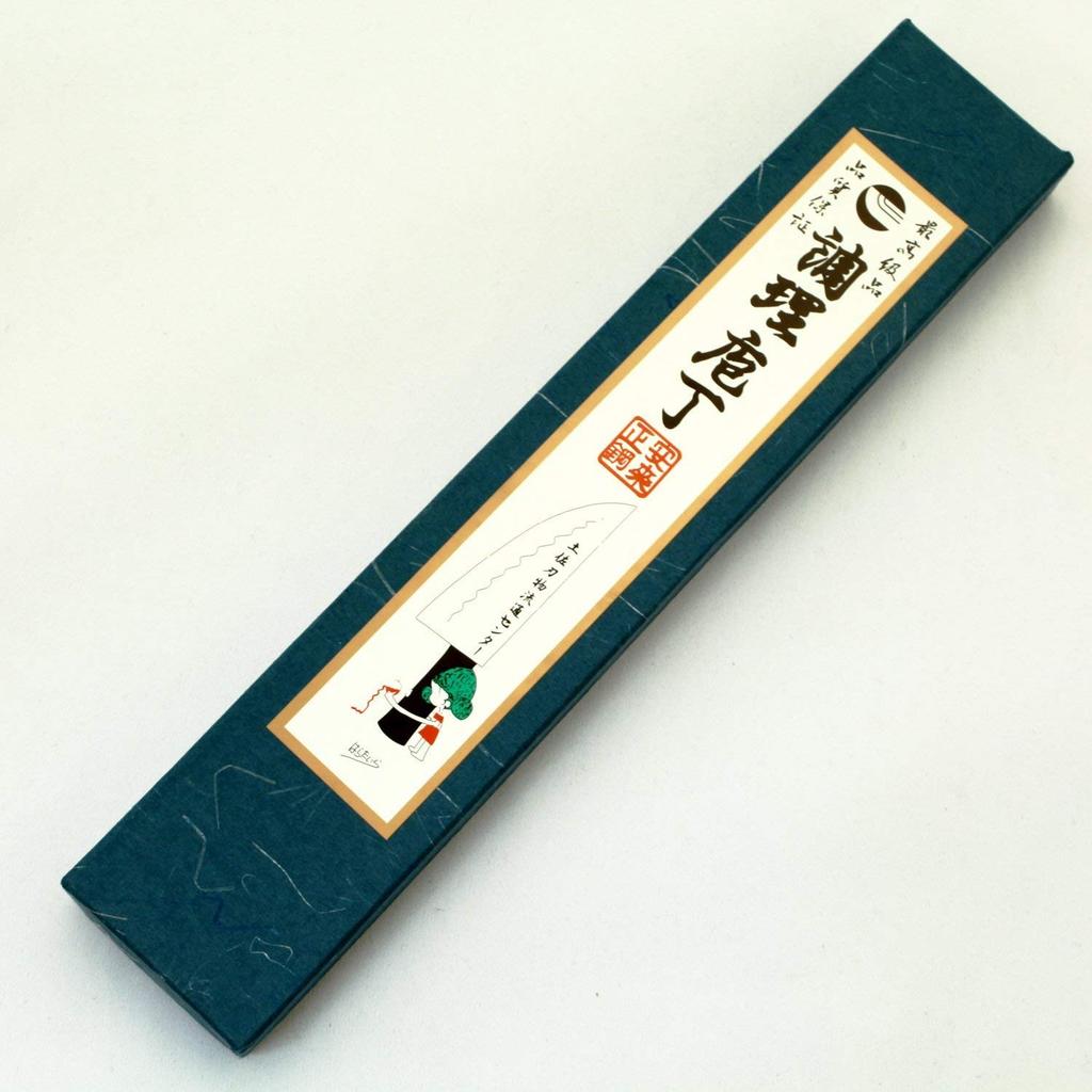 Tosa Cutlery Distribution Center Tosa Cutlery Knife Black finish Sabaki Blue steel 1 105mm No.