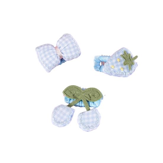 3Pcs Pet Hair Clips Strawberry Cherry Bow Hairpin Small Puppy Cat Hair Clip Pet Hair Accessories Dog Hair Grooming Cat Accessories