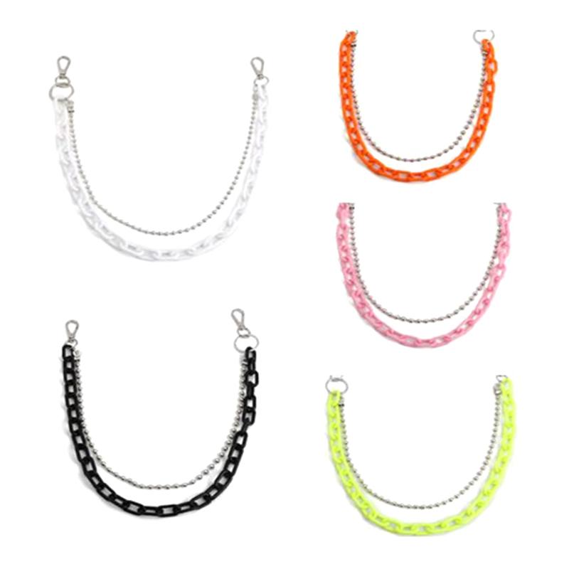 Punk Waist Chain Belt Silver Trousers Chain For Women Jeans Belt Chain For Pants Cool Metal Rock Chain Hiphop Summer Jewelry