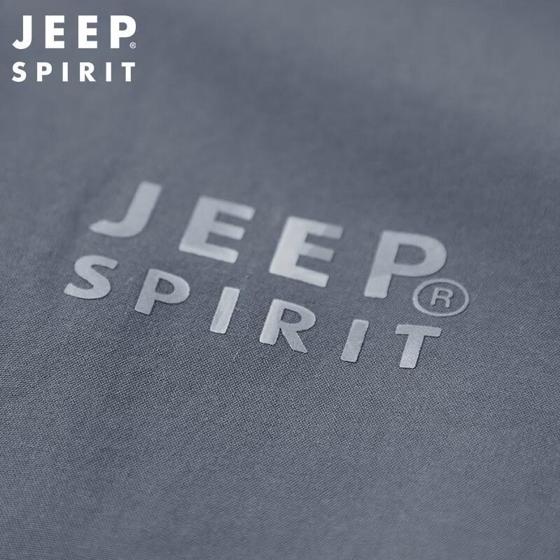 JEEP SPIRIT Men's Casual Stand Collar Jacket