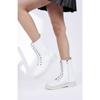 Women's Genuine Leather Thick Outsole Winter Boots
