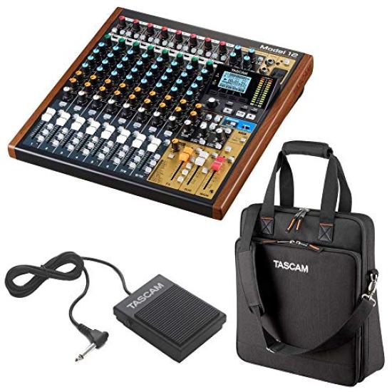 

[FootswitchRC-1F+CaseCS-MODEL12 included] TASCAM Model 12 All-in-One Production MixerRecorder
