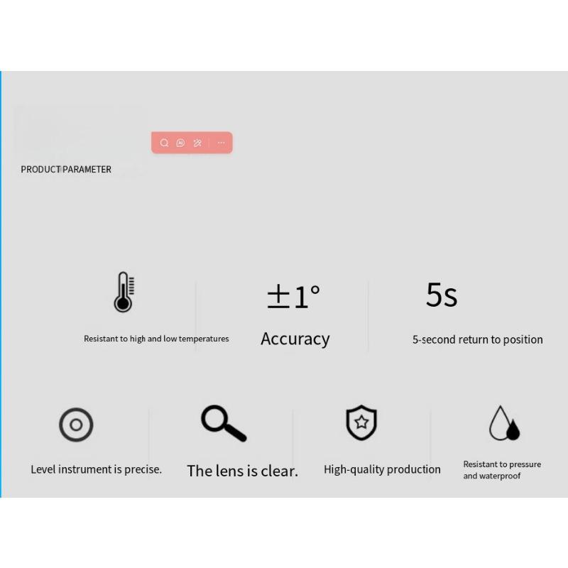 1PC Flip Outdoor Compass Enhanced Luminous Multifunctional Compass High-end Pocket Watch