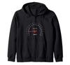 Auto 40e Alto hoodie snelheidsmeter, verjaardag, 1982, meter, met rits