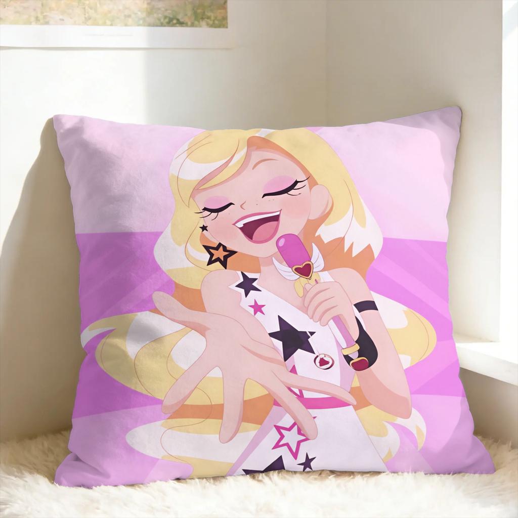 L-lolir-Rock Rock Anime Pillow Case Comfy Pillow Cover For Sofa Home Decor Cute Funny Pillowcases