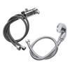 80cm Salon Shampoo Bowl Faucet 70cm Hose L Size Electroplating Sprayer Head Salon Sink Faucet Replacement Parts