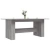 VidaXL Dining Table, Counter Table, Bistro Table, Dining Furniture Kitchen Home Interior, Modern, Sonoma Grey 838193