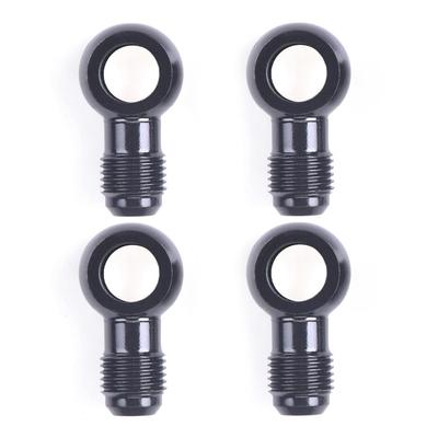 CNRAQR 4pcs 12mm Fuel Banjo Fitting 6AN Male Flare Adapter Fuel Line Adapter Aluminum