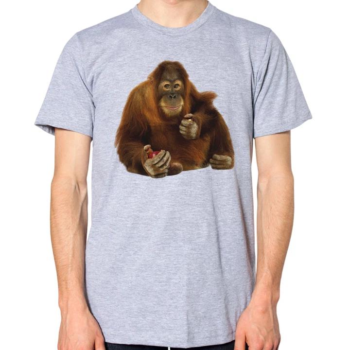Orangutan T-Shirt Men Women Unisex Great Ape Top XS