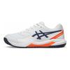 Gel-Dedicate 8 Men Low Top Tennis Shoes White Blue Orange 1041A408-110