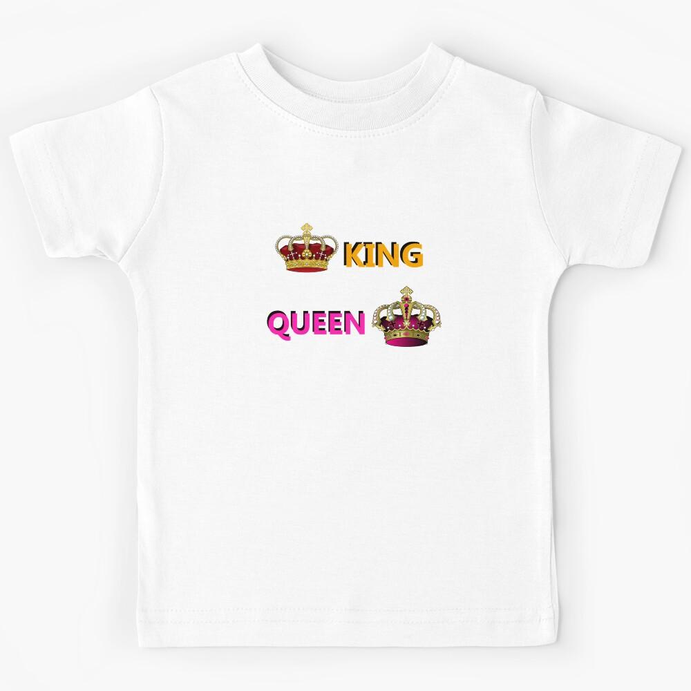 King & Qeen QUOTES Kids T-Shirt 100