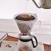 HARIO Pegasus Dripper 03 Handaufguss Klar, 4-7 Tassen, Kaffee, Japan, PED-03-T