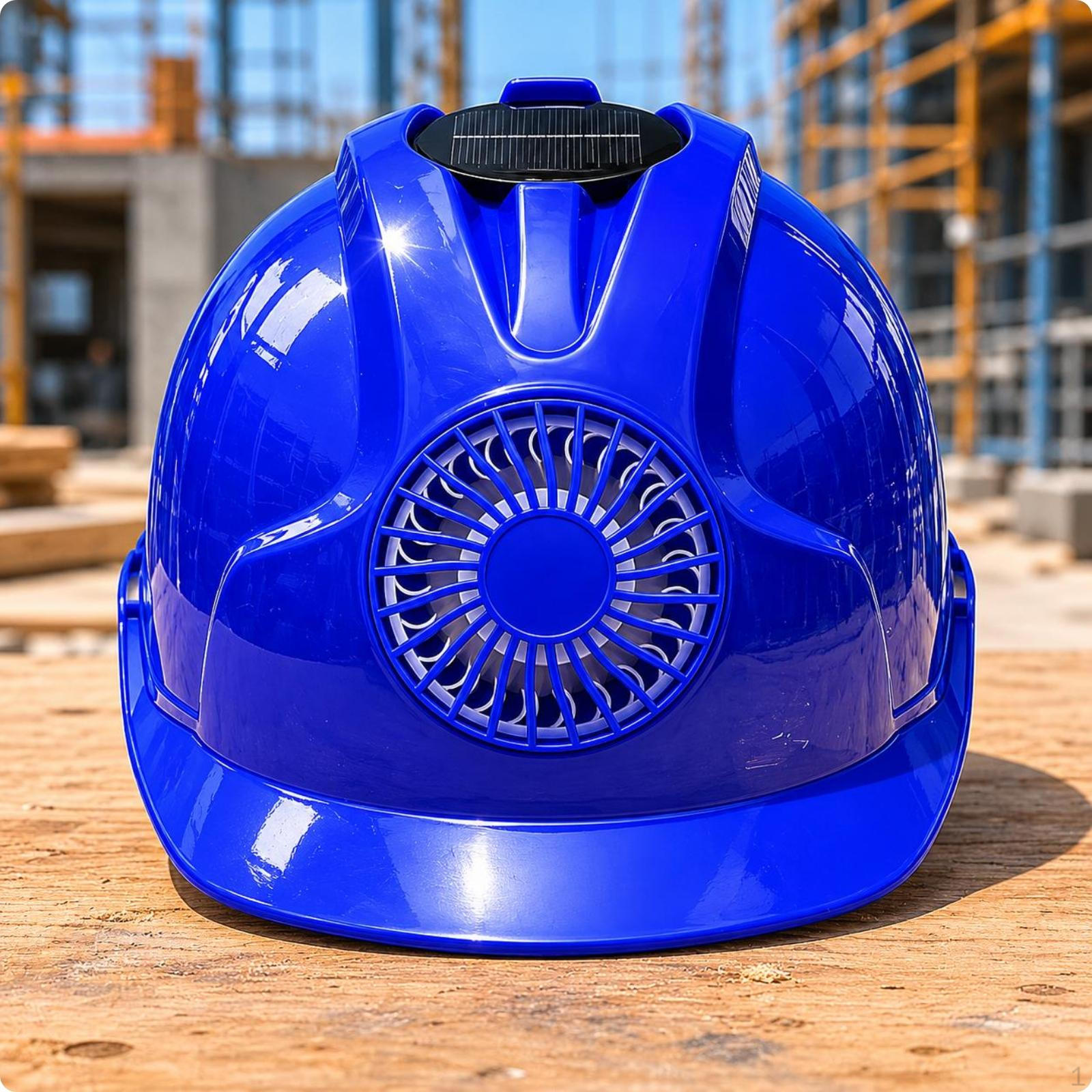 Dzesējošs ķivere ar ventilāciju un saules