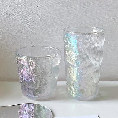 Bicchiere da Cocktail Premium 300ml/380ml Tazza Colorata per Bevande Tazze da Tè e Bevande Fredde Bicchieri Bicchiere Ghiaccio Tazze per Caffè Freddo Latte