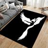 Dancing Angel with Wings Carpet suitable as a non-slip mat for the living room or bedroom sofa