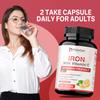 Pslalae Iron Capsules with Vitamin C for Supports Blood Health Boosts Energy Level Fortifies Immune Defenses for Women & Men