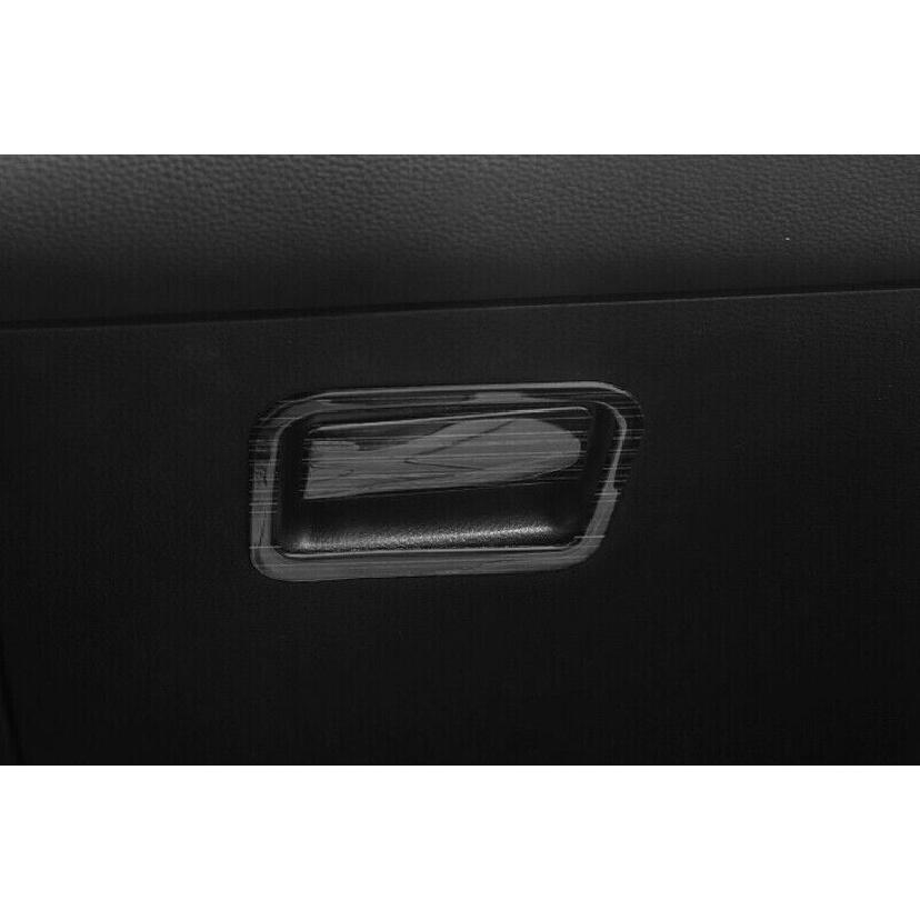 For Toyota GR Corolla -2024 Black Titanium Co-Pilot Storage Box Handle Trim