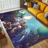 Knight'S Quest Living Room Nonslip Area Rug Soft Carpet For Bedroom Game Playroom Sofa Office Home Decor Doormat Christmas Gift C926286
