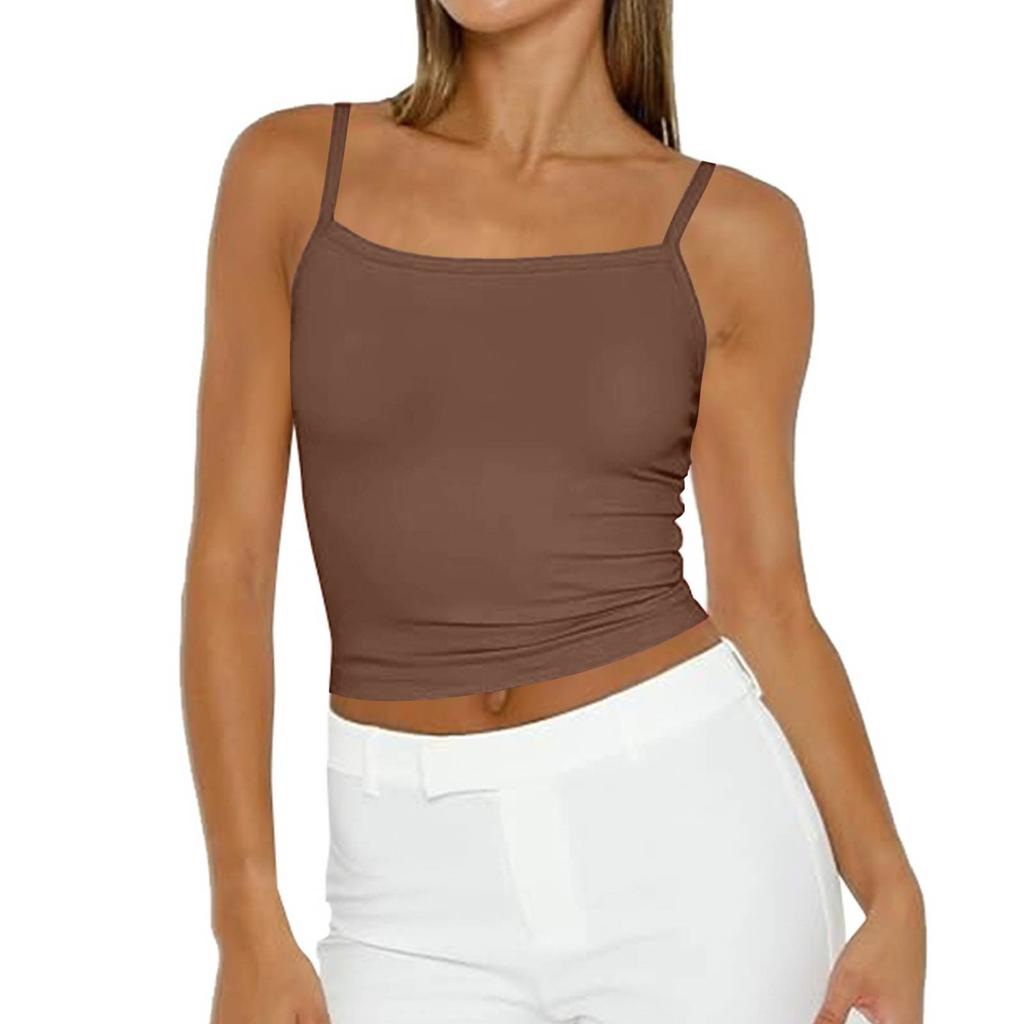 Womens Tank Top Dressy Casual Shirts Summer Loose Fit Camisole Cute Trendy Clothes Sleeveless Blouses