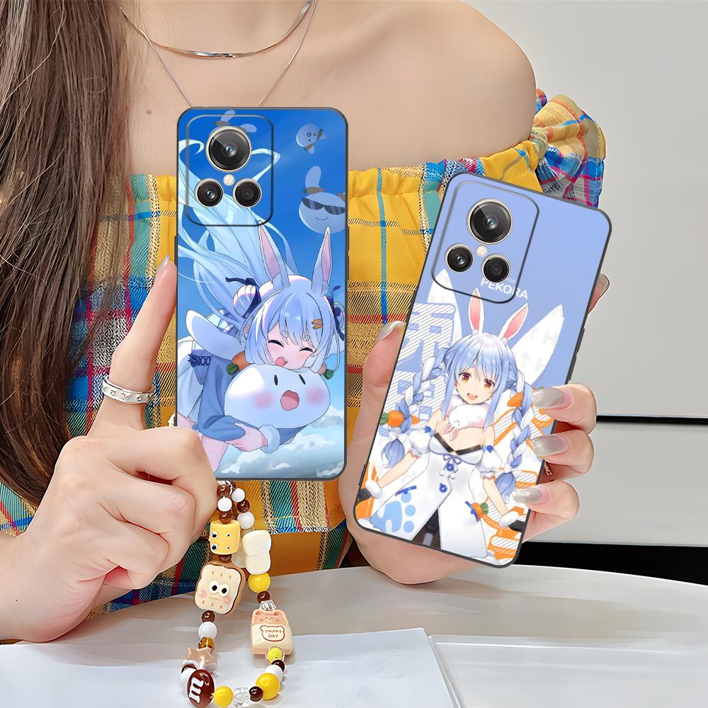 Holo Usada Pekora Matte TPU Mobile Phone Case for Realme GT 8 Neo Pro C75 73 71 C67 65 C55 53 C35 31 C20 15 Colorful Cover