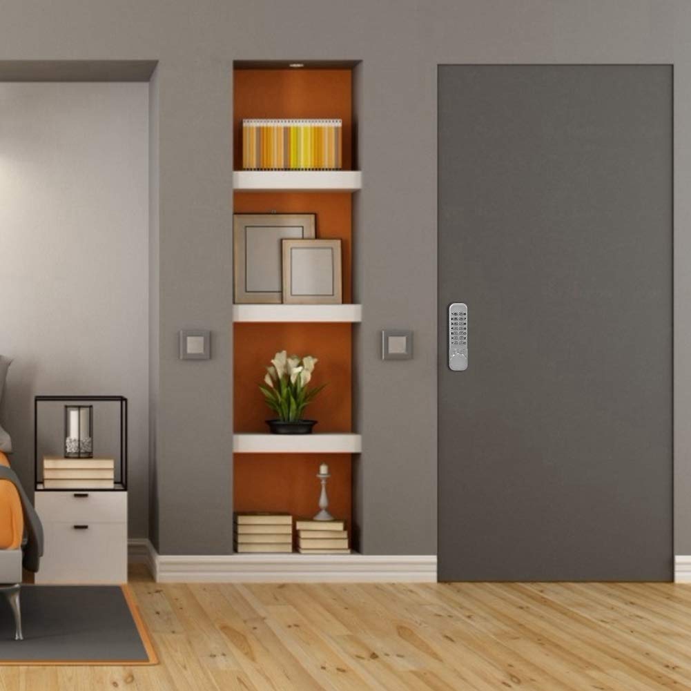 Zerodis. Digital Door Lock, Keyless Lock, PIN Code Operated, Anti-theft, Waterproof, No Battery Required, for Home, Office, Warehouse